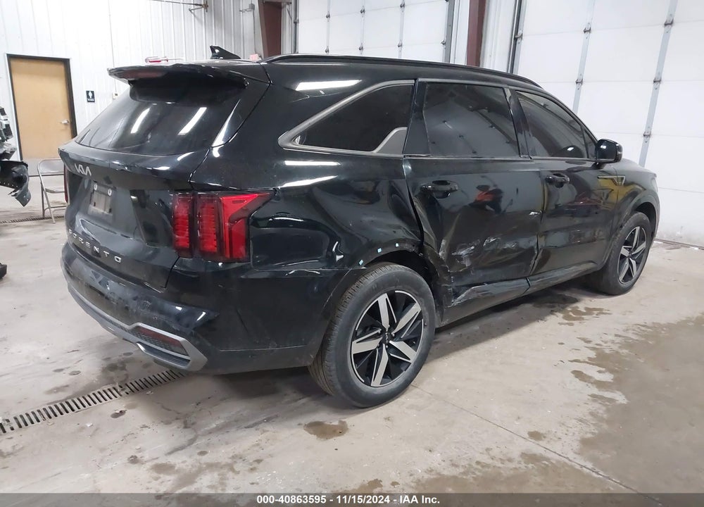 2022 KIA SORENTO S VIN: 5XYRL4LC6NG079185