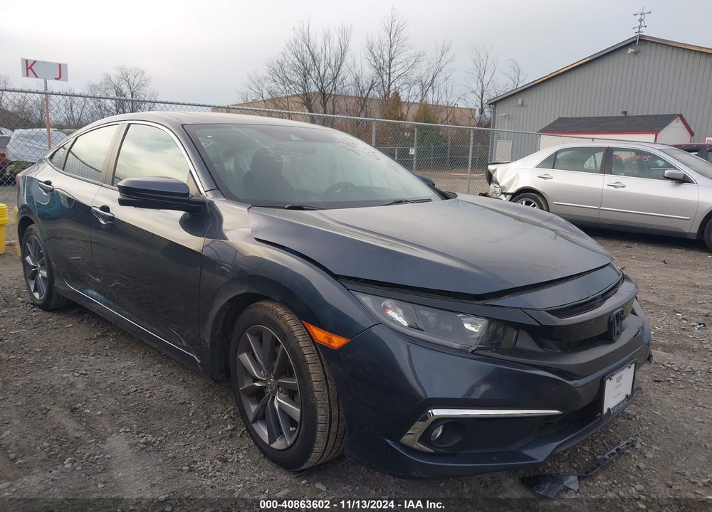 2019 HONDA CIVIC EX VIN: 19XFC1F37KE012732