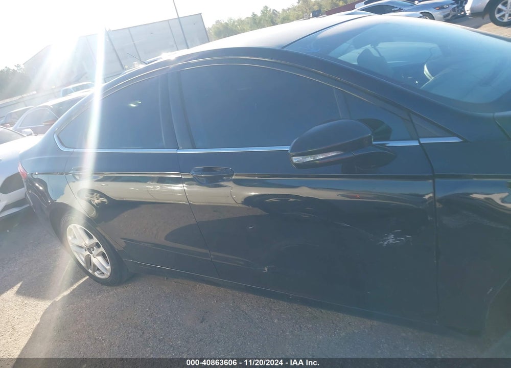 2016 FORD FUSION SE VIN: 3FA6P0H74GR175181