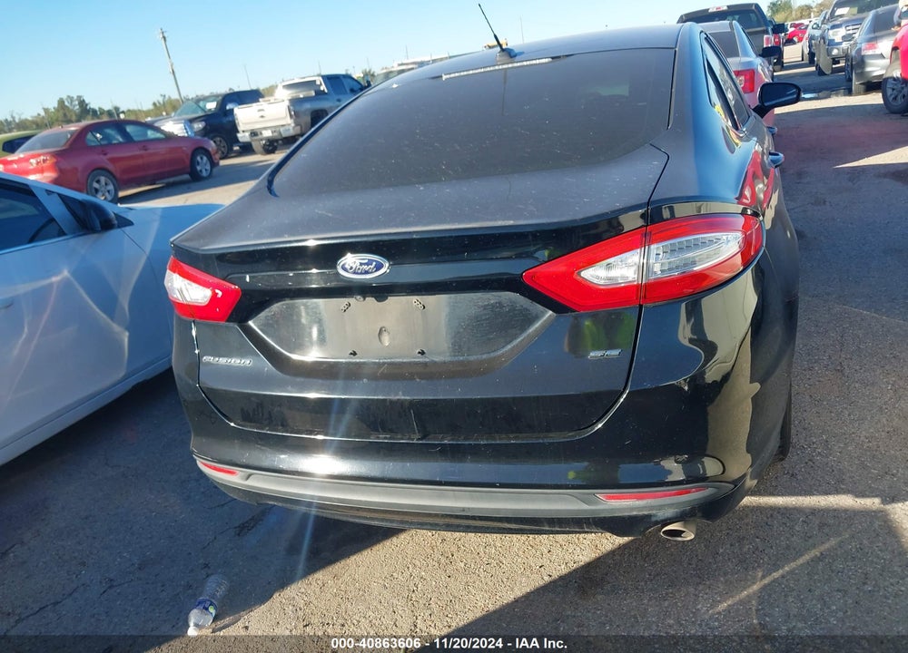 2016 FORD FUSION SE VIN: 3FA6P0H74GR175181