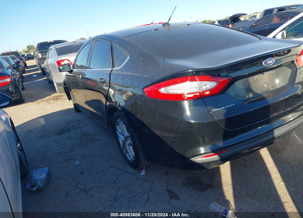 2016 FORD FUSION SE VIN: 3FA6P0H74GR175181