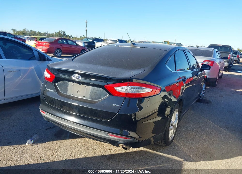 2016 FORD FUSION SE VIN: 3FA6P0H74GR175181