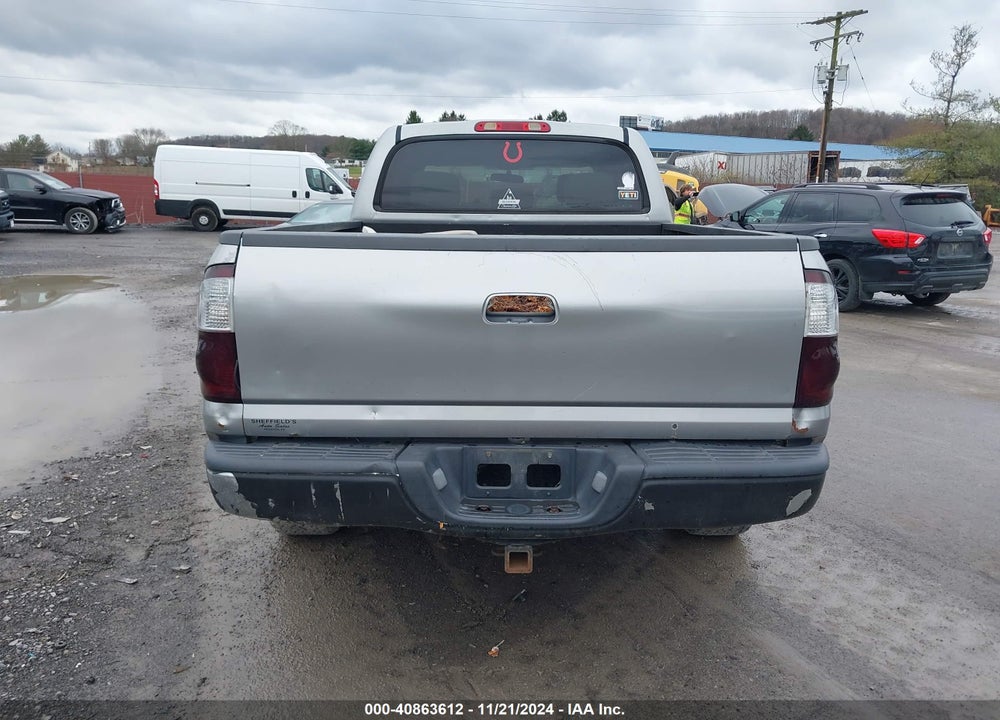 2005 TOYOTA TUNDRA SR5 V8 VIN: 5TBDT44165S491416