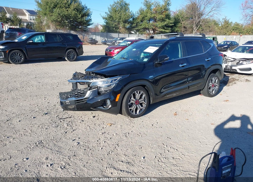 2021 KIA SELTOS SX TURBO VIN: KNDETCA21M7188586