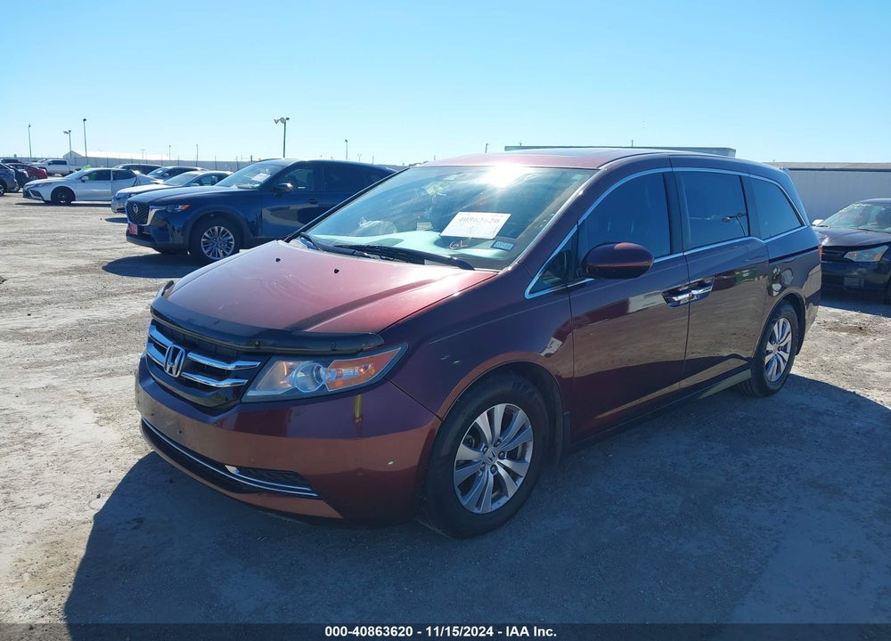 2016 HONDA ODYSSEY EX-L VIN: 5FNRL5H64GB054126