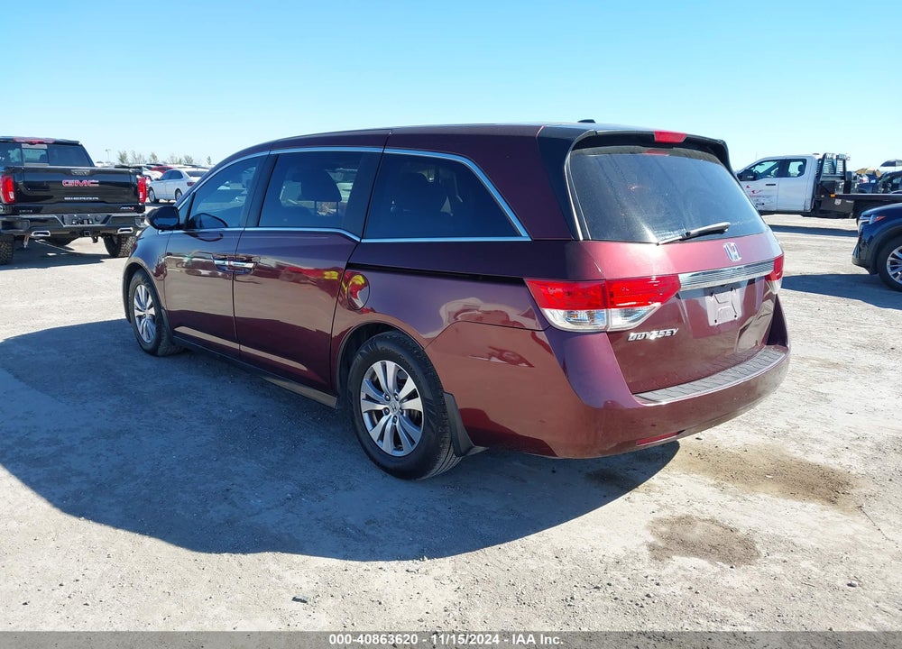 2016 HONDA ODYSSEY EX-L VIN: 5FNRL5H64GB054126