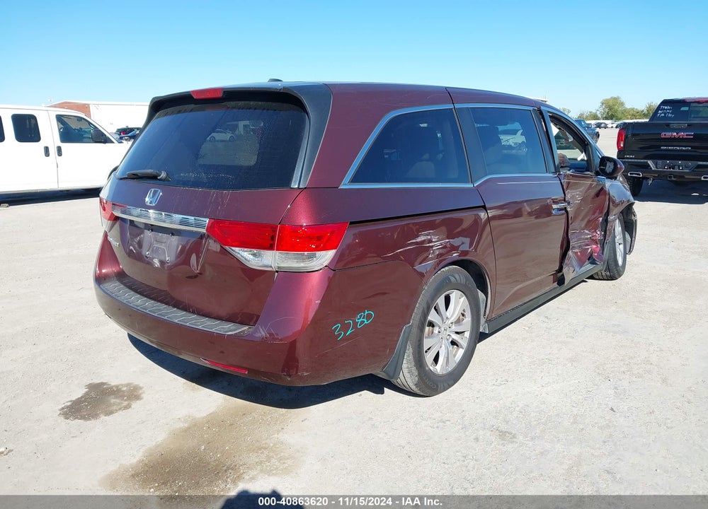 2016 HONDA ODYSSEY EX-L VIN: 5FNRL5H64GB054126