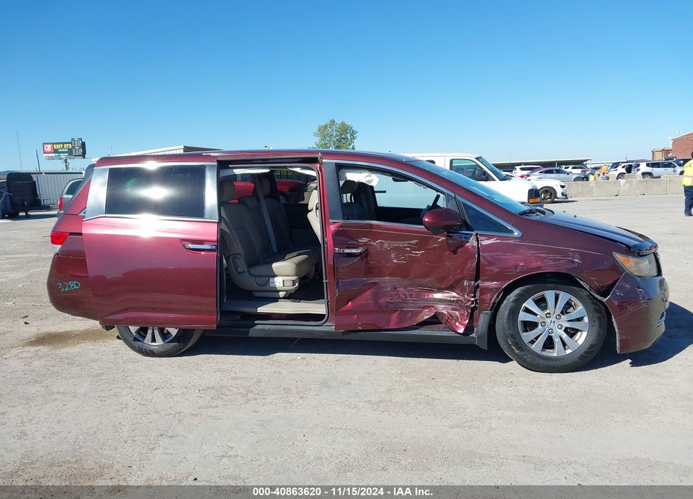 2016 HONDA ODYSSEY EX-L VIN: 5FNRL5H64GB054126