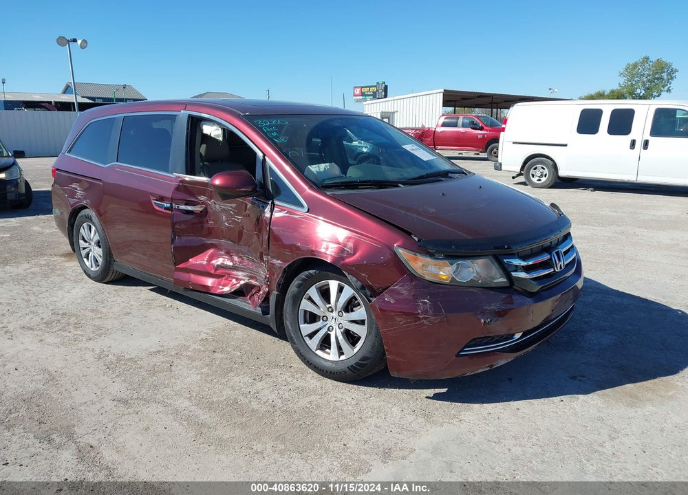 2016 HONDA ODYSSEY EX-L VIN: 5FNRL5H64GB054126