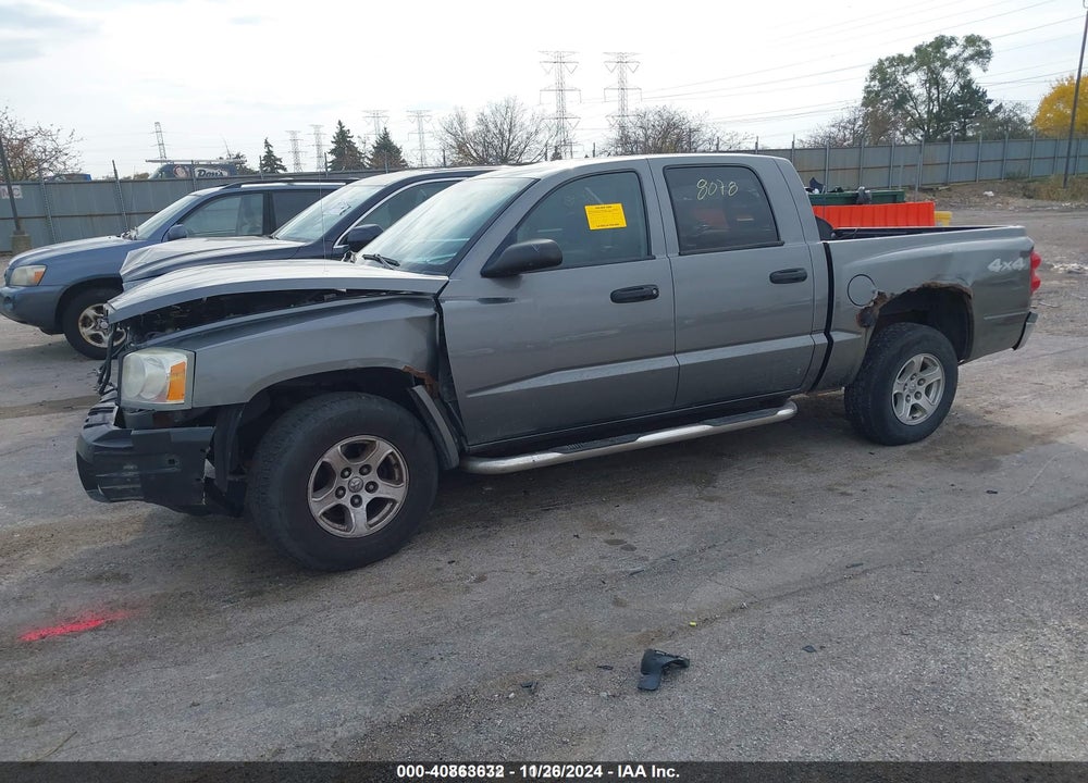 2005 DODGE DAKOTA SLT VIN: 1D7HW48N25S133823