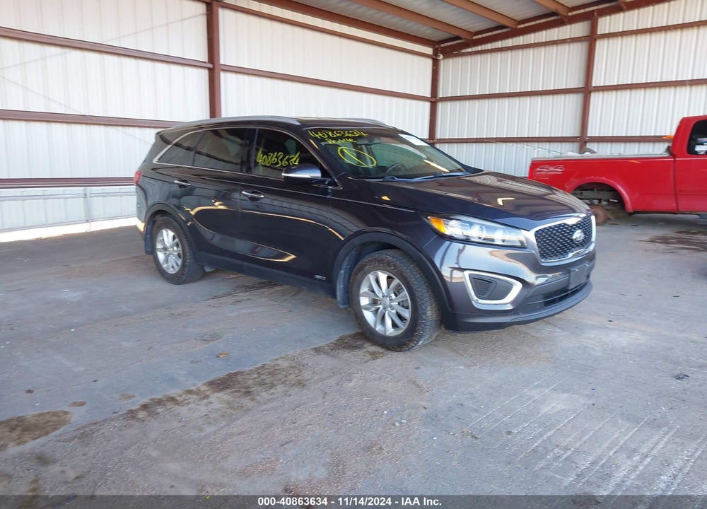 2017 KIA SORENTO 2.4L LX VIN: 5XYPGDA36HG230934