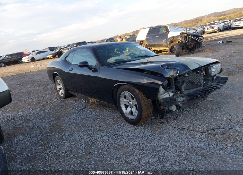 2012 DODGE CHALLENGER SXT VIN: 2C3CDYAG8CH133637