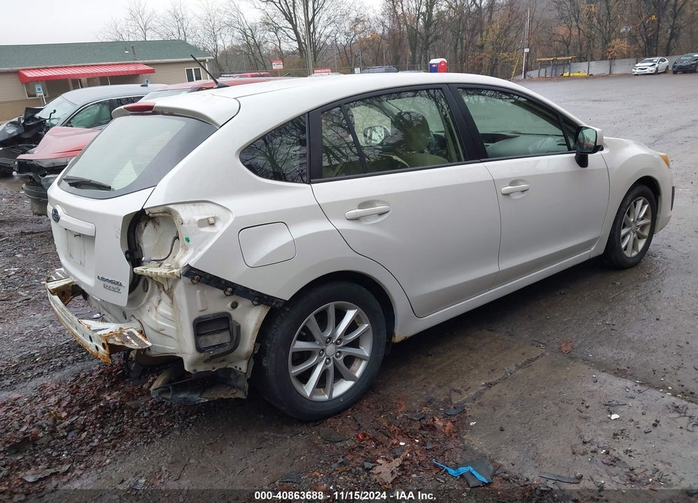 2013 SUBARU IMPREZA 2.0I PREMIUM VIN: JF1GPAC67DH811985
