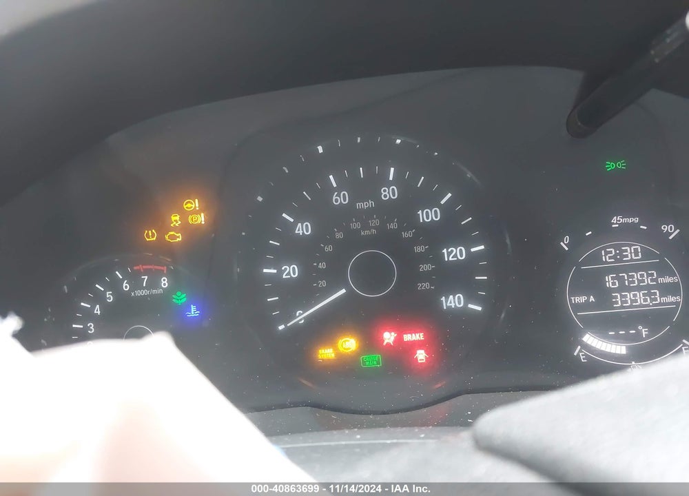 2016 HONDA HR-V EX VIN: 3CZRU5H59GM717233