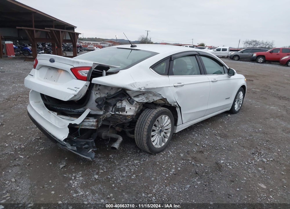 2013 FORD FUSION HYBRID SE VIN: 3FA6P0LU2DR292931
