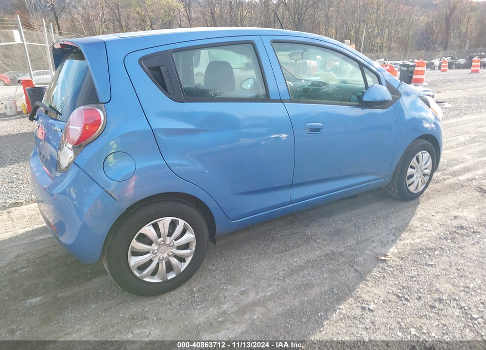 2014 CHEVROLET SPARK LS AUTO VIN: KL8CB6S98EC567139