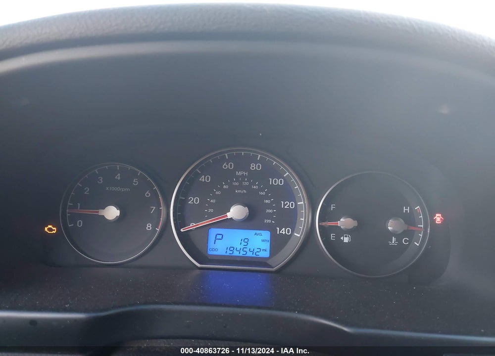 2010 HYUNDAI SANTA FE GLS VIN: 5NMSGDAB8AH369654