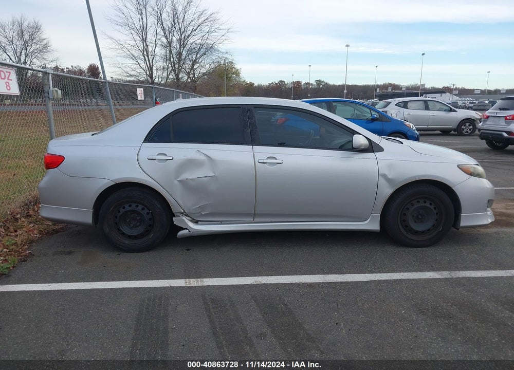 2009 TOYOTA COROLLA S VIN: 1NXBU40E39Z144076