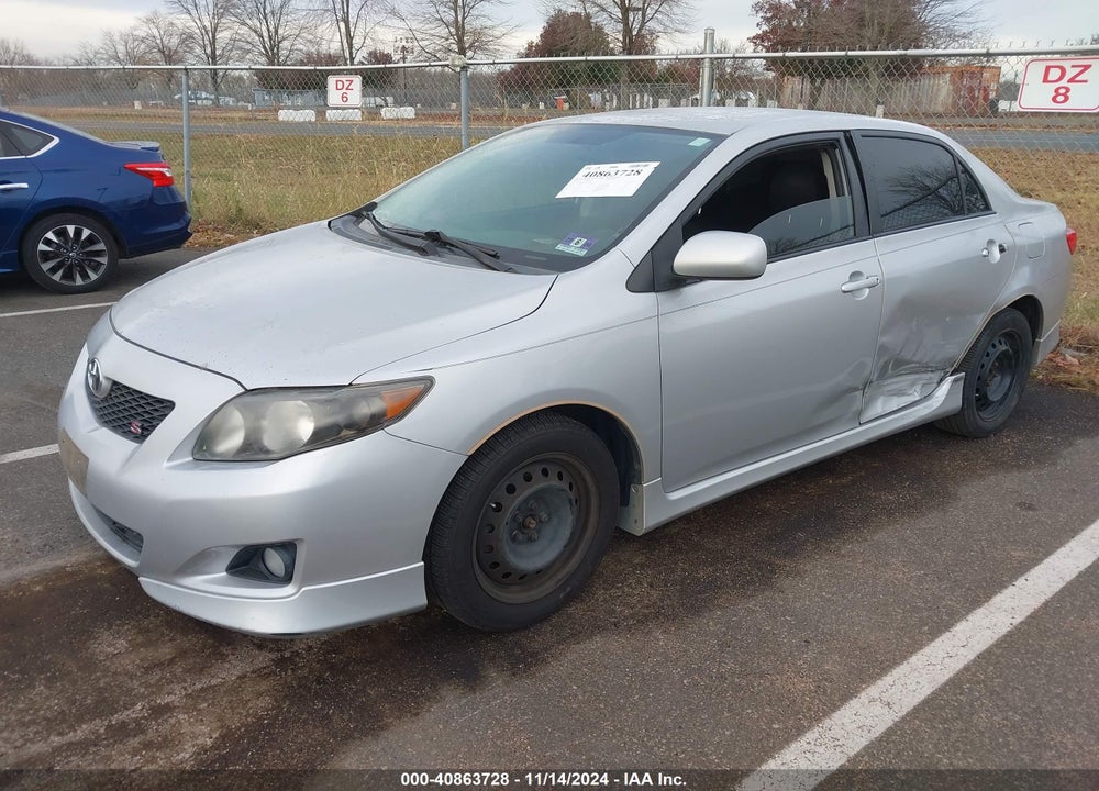 2009 TOYOTA COROLLA S VIN: 1NXBU40E39Z144076