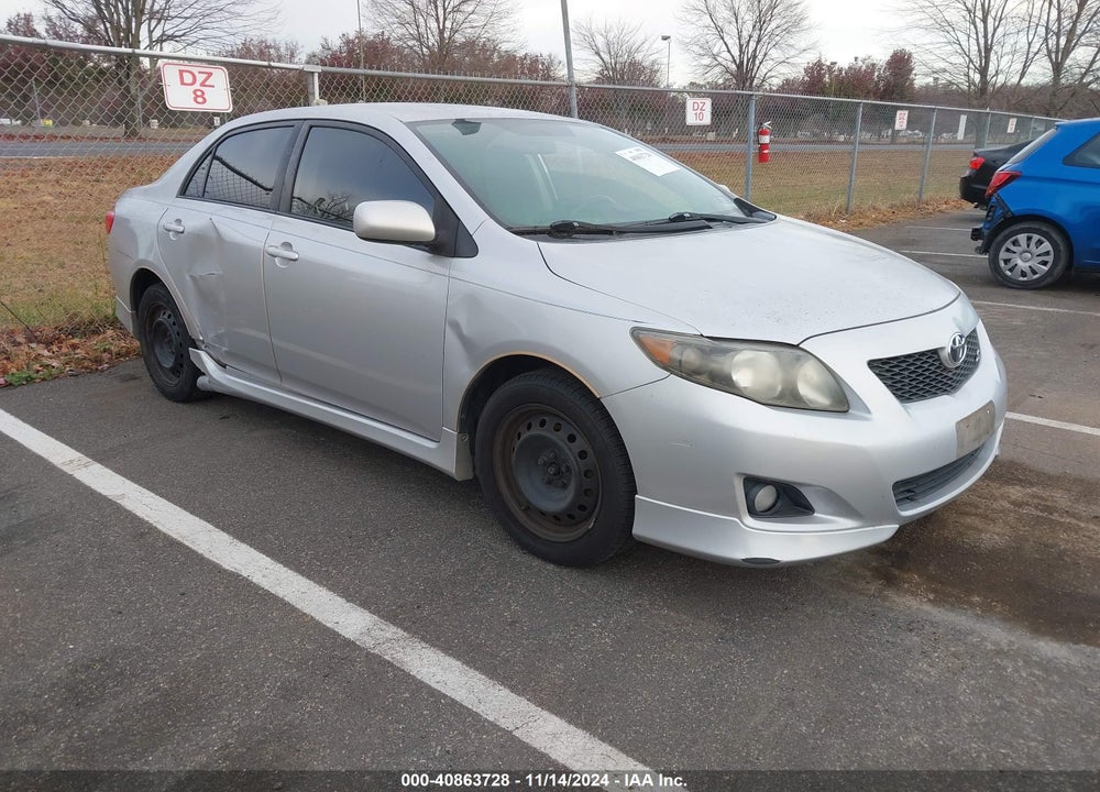 2009 TOYOTA COROLLA S VIN: 1NXBU40E39Z144076