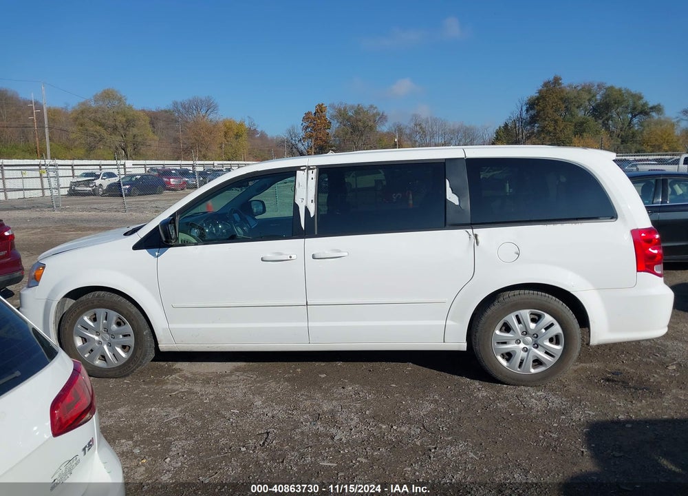 2017 DODGE GRAND CARAVAN SE VIN: 2C4RDGBG2HR866203