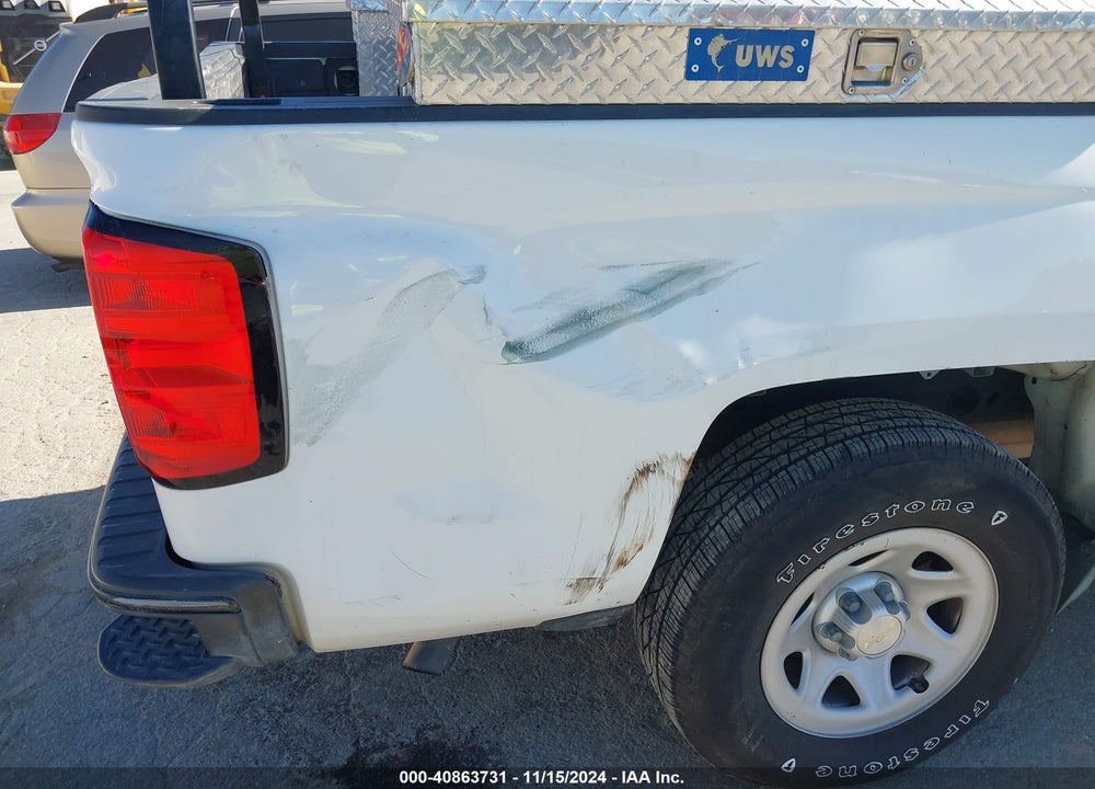 2016 CHEVROLET SILVERADO 1500 WT VIN: 1GCNCNEHXGZ283005