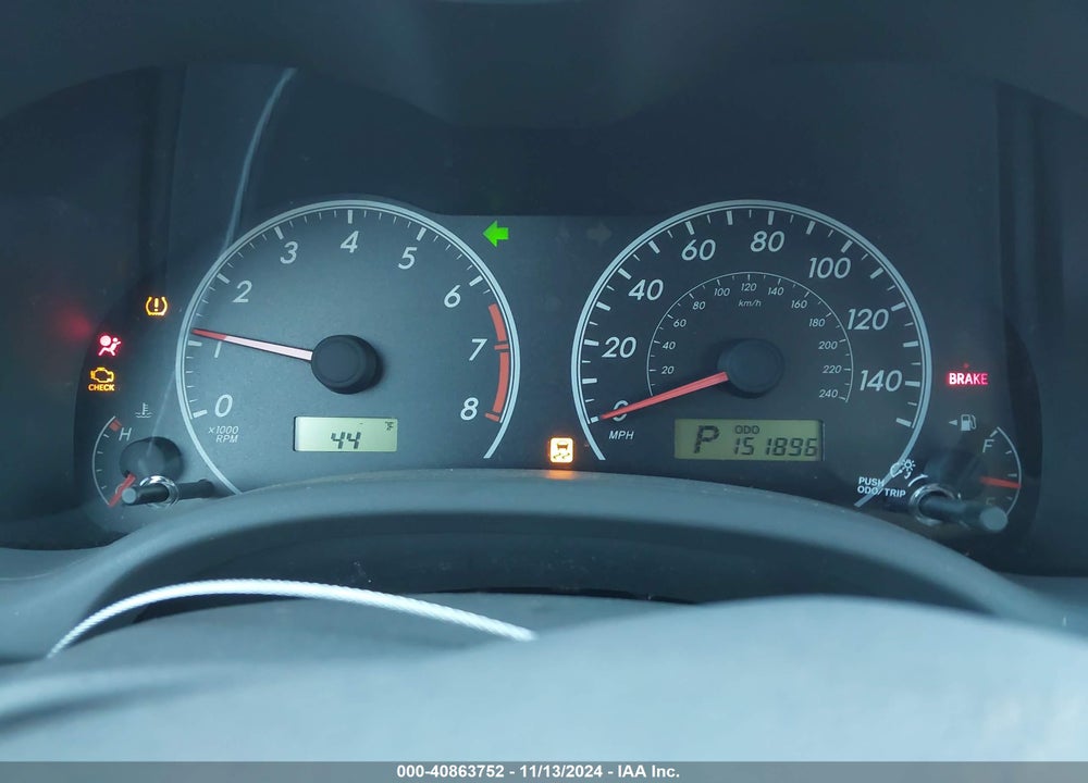 2011 TOYOTA COROLLA S VIN: 2T1BU4EE4BC599342