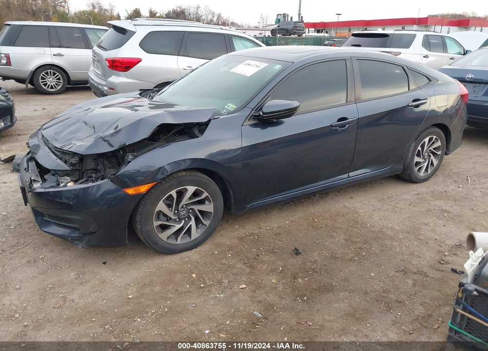 2016 HONDA CIVIC VIN: 19XFC2F70GE031588