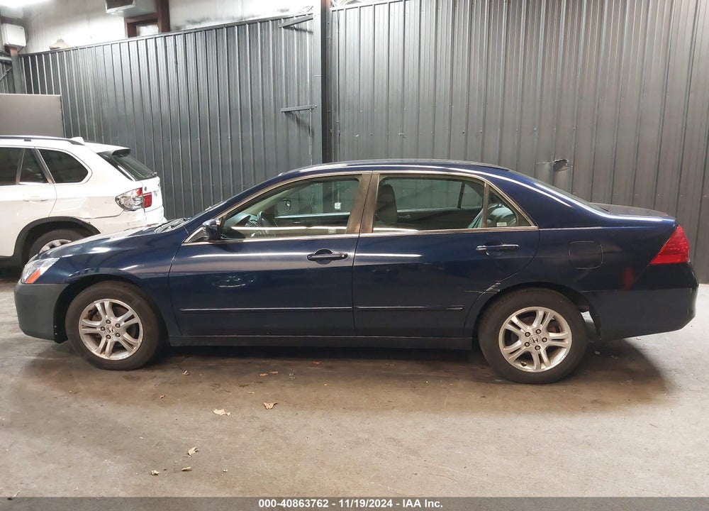 2006 HONDA ACCORD 2.4 SE VIN: 1HGCM55316A107810
