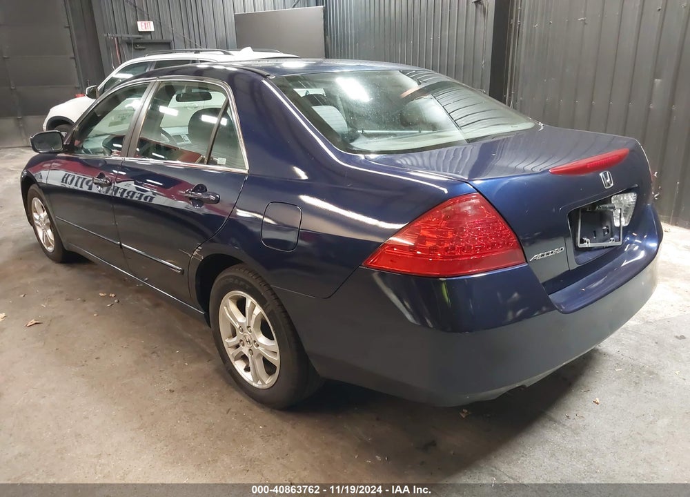 2006 HONDA ACCORD 2.4 SE VIN: 1HGCM55316A107810