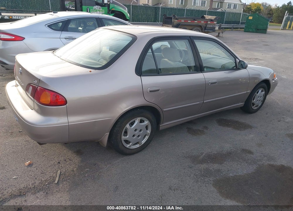 1998 TOYOTA COROLLA LE VIN: 2T1BR18E2WC097351