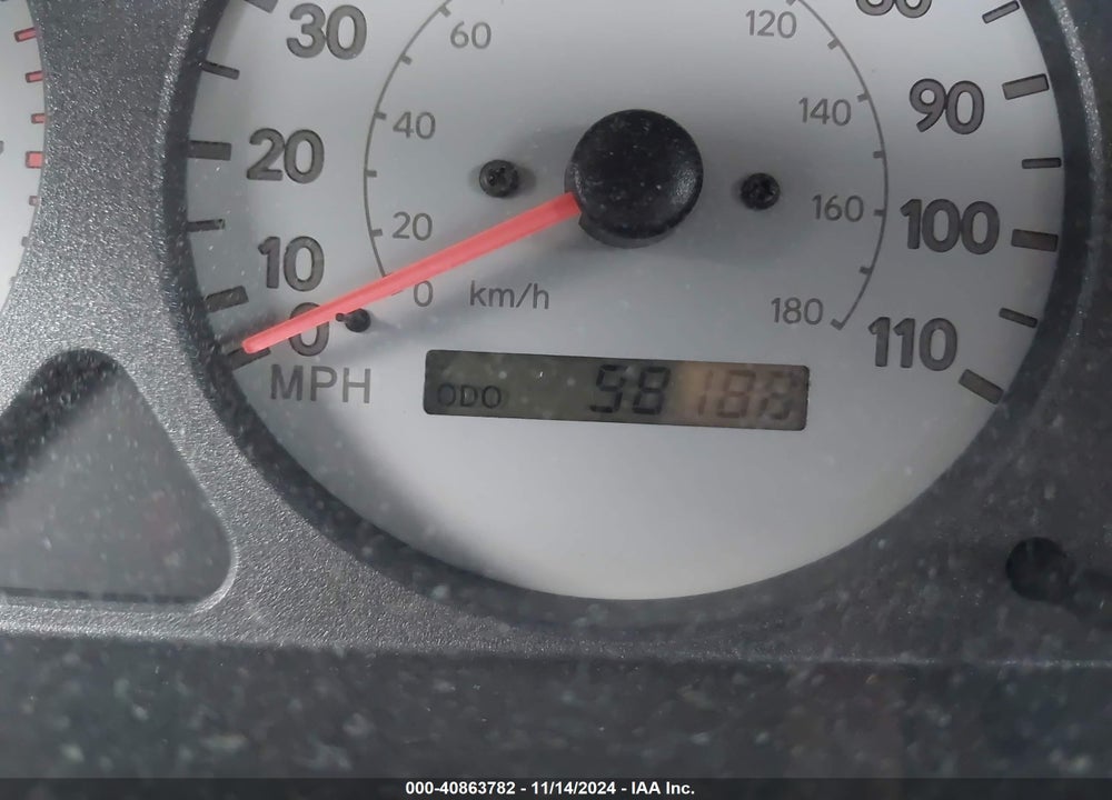 1998 TOYOTA COROLLA LE VIN: 2T1BR18E2WC097351
