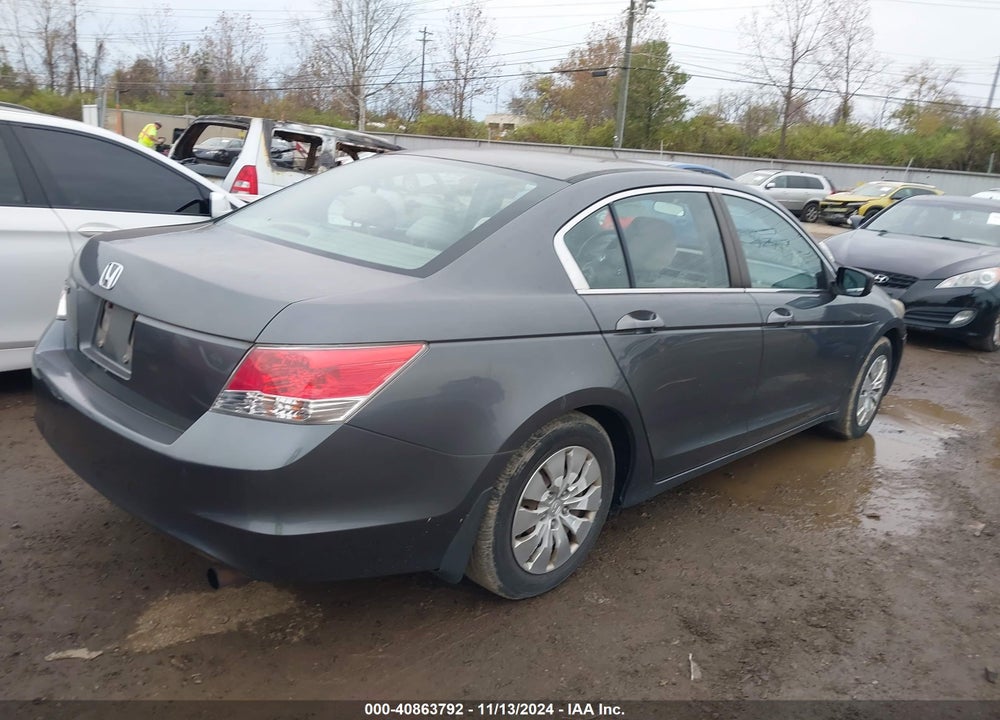 2010 HONDA ACCORD 2.4 LX VIN: 1HGCP2F34AA193062