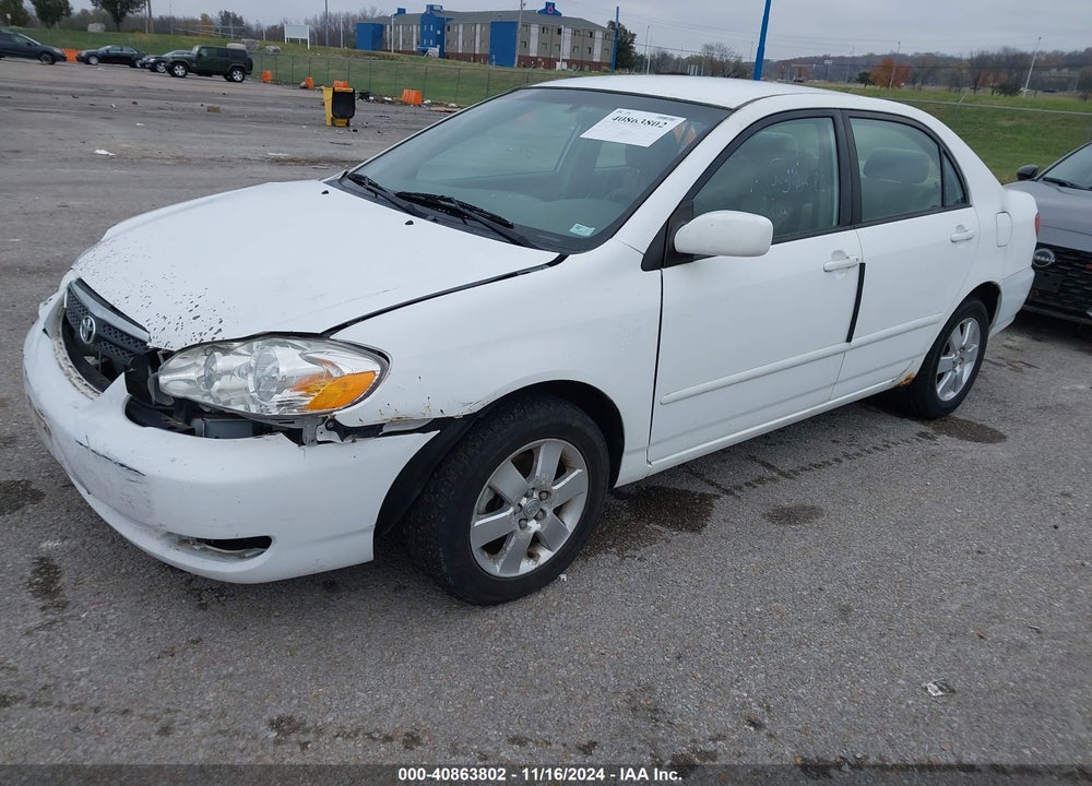 2006 TOYOTA COROLLA LE VIN: 2T1BR32E26C561677