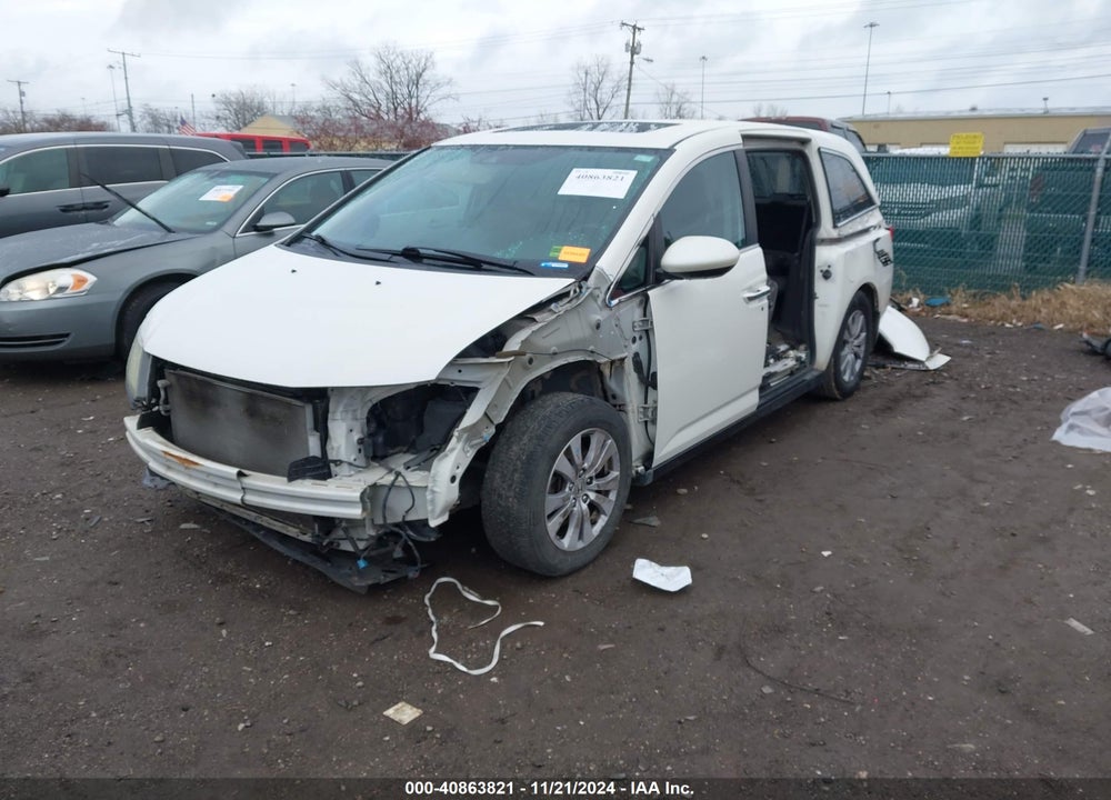 2015 HONDA ODYSSEY EX-L VIN: 5FNRL5H68FB105500