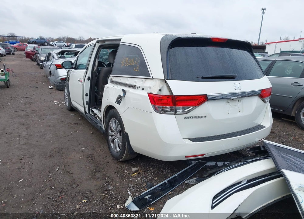 2015 HONDA ODYSSEY EX-L VIN: 5FNRL5H68FB105500