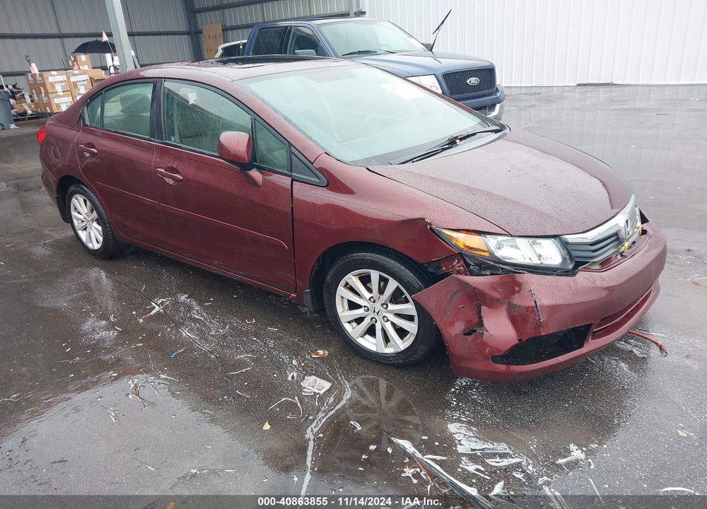 2012 HONDA CIVIC EX-L VIN: 19XFB2F91CE057440
