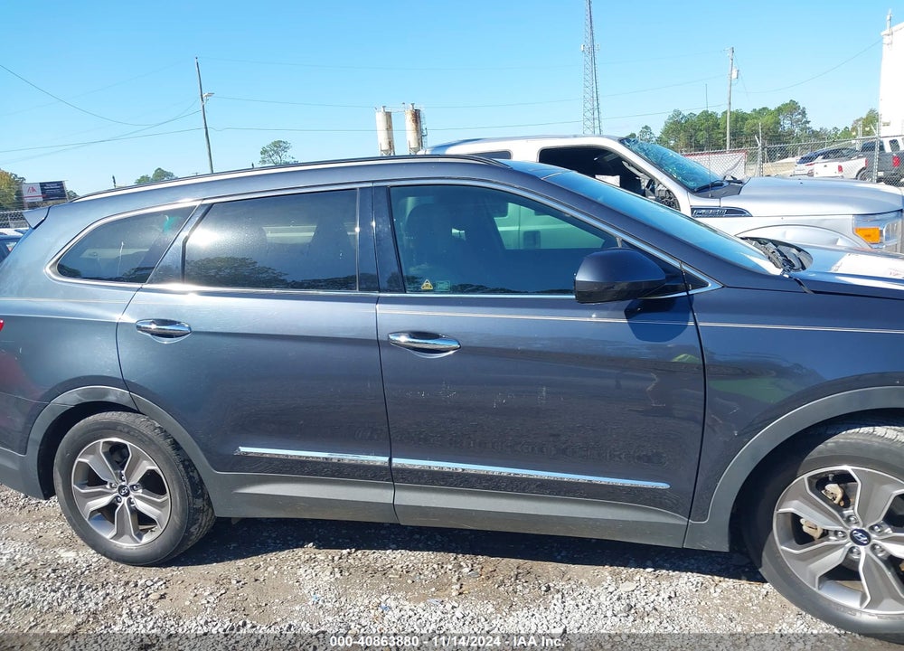 2014 HYUNDAI SANTA FE GLS VIN: KM8SM4HF6EU054069