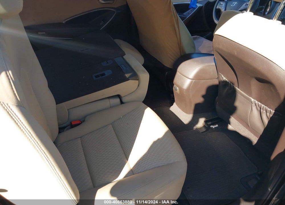 2014 HYUNDAI SANTA FE GLS VIN: KM8SM4HF6EU054069