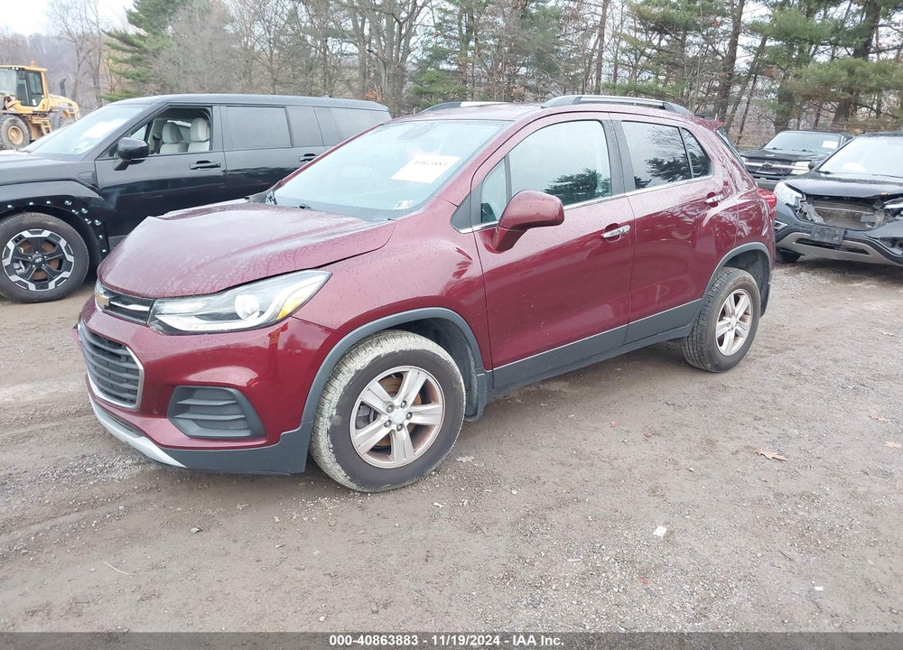 2017 CHEVROLET TRAX LT VIN: 3GNCJPSB0HL276217