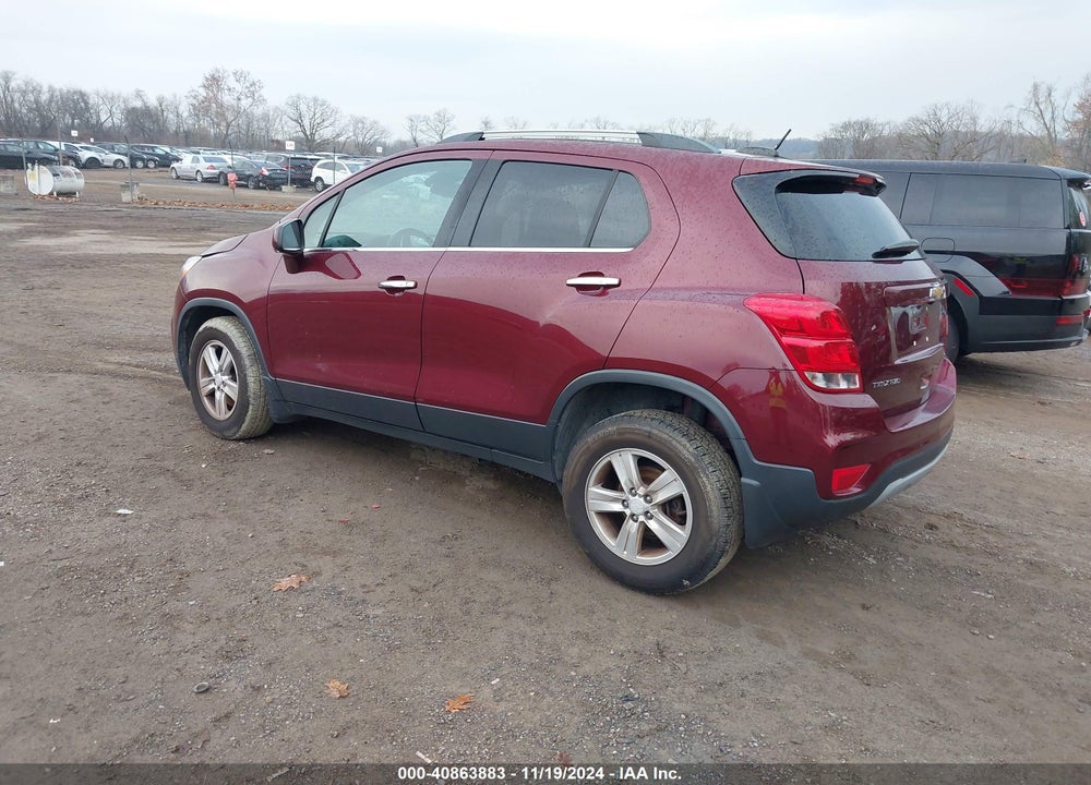 2017 CHEVROLET TRAX LT VIN: 3GNCJPSB0HL276217