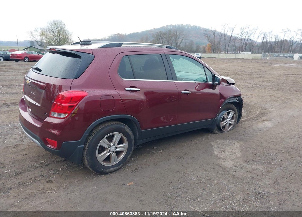 2017 CHEVROLET TRAX LT VIN: 3GNCJPSB0HL276217