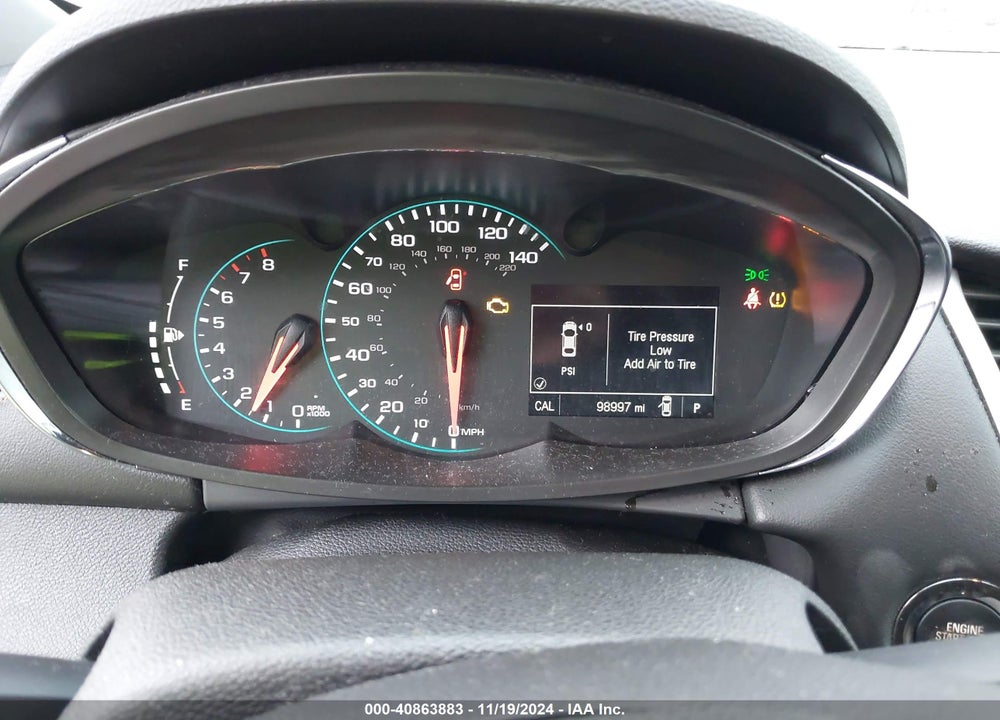 2017 CHEVROLET TRAX LT VIN: 3GNCJPSB0HL276217