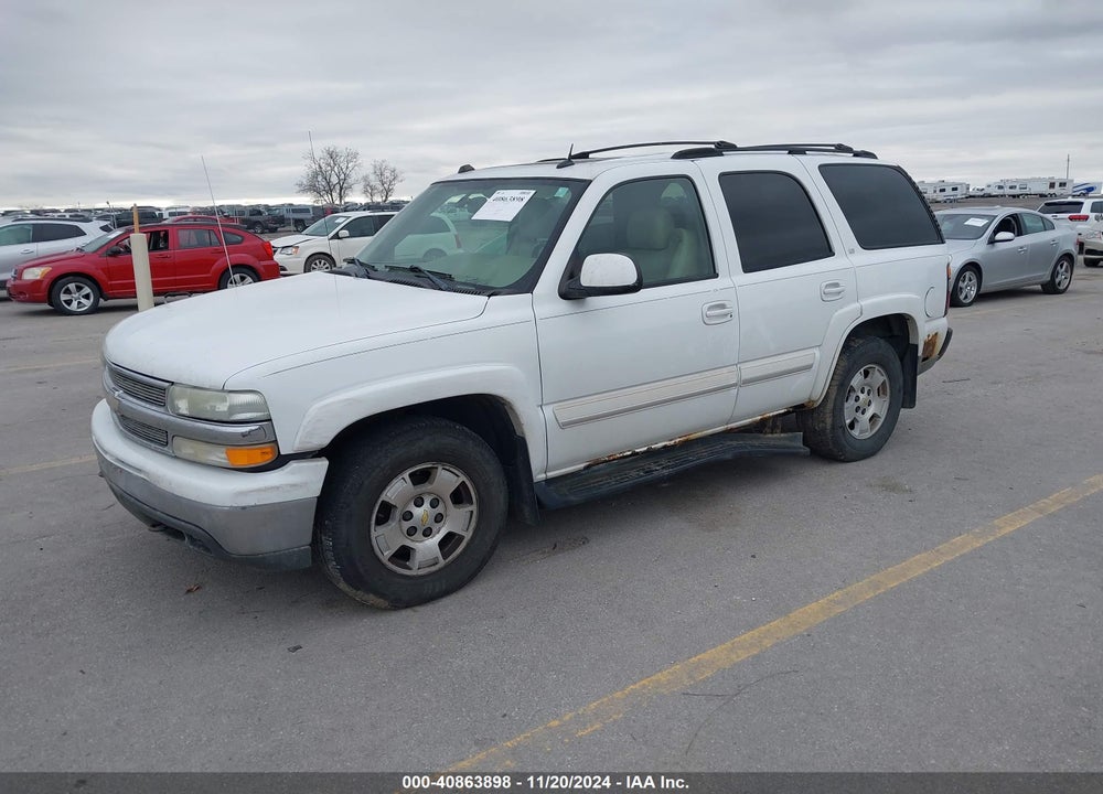 2004 CHEVROLET TAHOE LT VIN: 1GNEK13Z94J276510