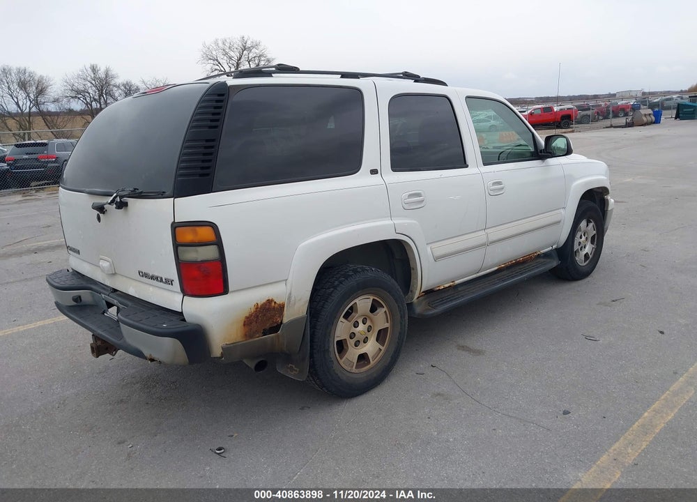 2004 CHEVROLET TAHOE LT VIN: 1GNEK13Z94J276510