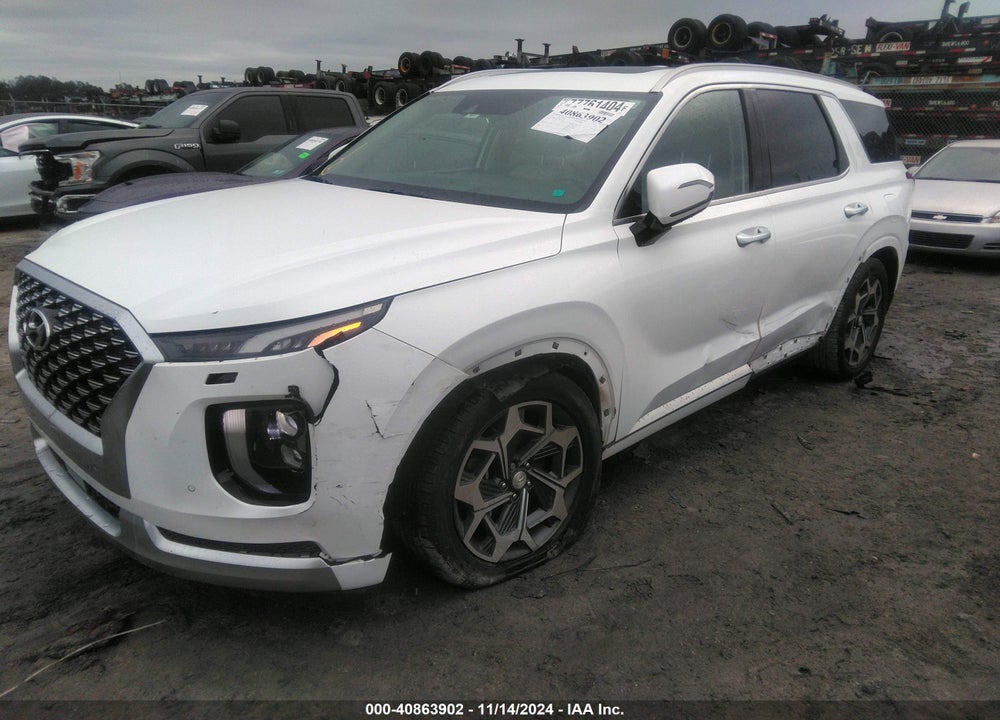 2021 HYUNDAI PALISADE VIN: KM8R74HE7MU335504