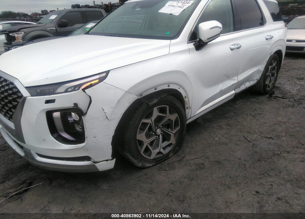 2021 HYUNDAI PALISADE VIN: KM8R74HE7MU335504