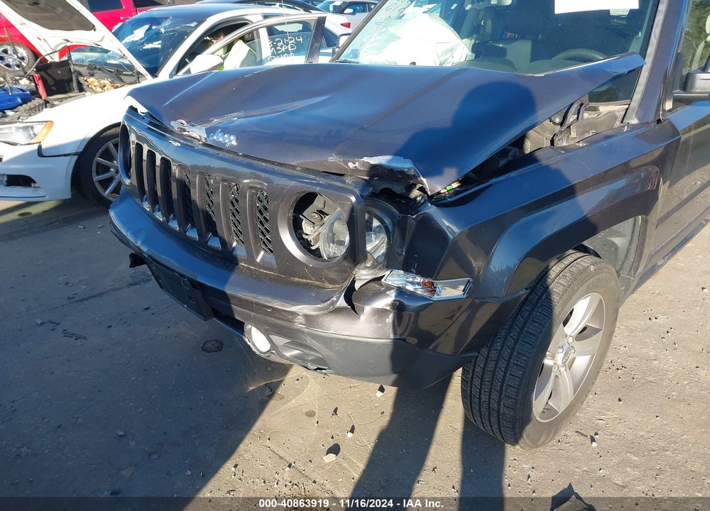 2017 JEEP PATRIOT HIGH ALTITUDE 4X4 VIN: 1C4NJRFB3HD206109