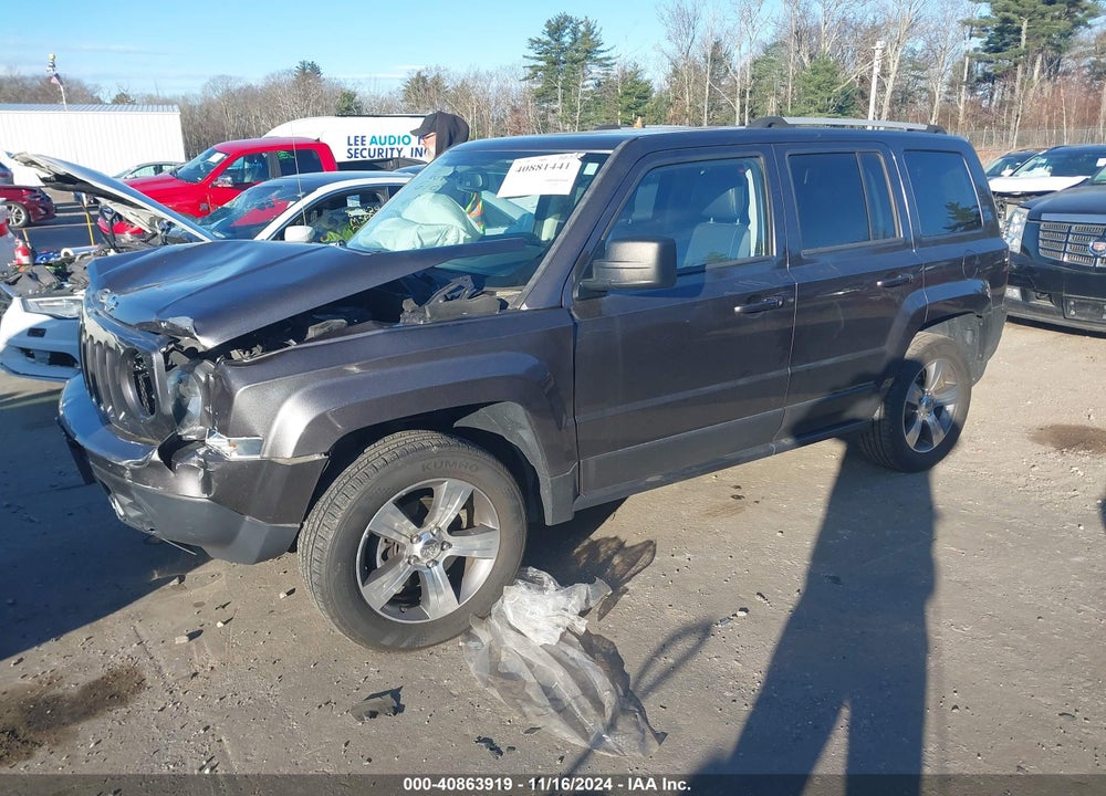 2017 JEEP PATRIOT HIGH ALTITUDE 4X4 VIN: 1C4NJRFB3HD206109