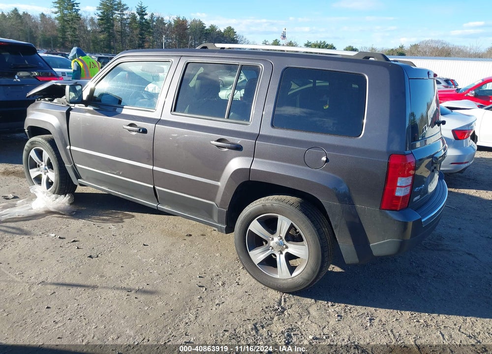 2017 JEEP PATRIOT HIGH ALTITUDE 4X4 VIN: 1C4NJRFB3HD206109